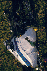 Avião B-747 PanAm destruído sobre Lockerbie